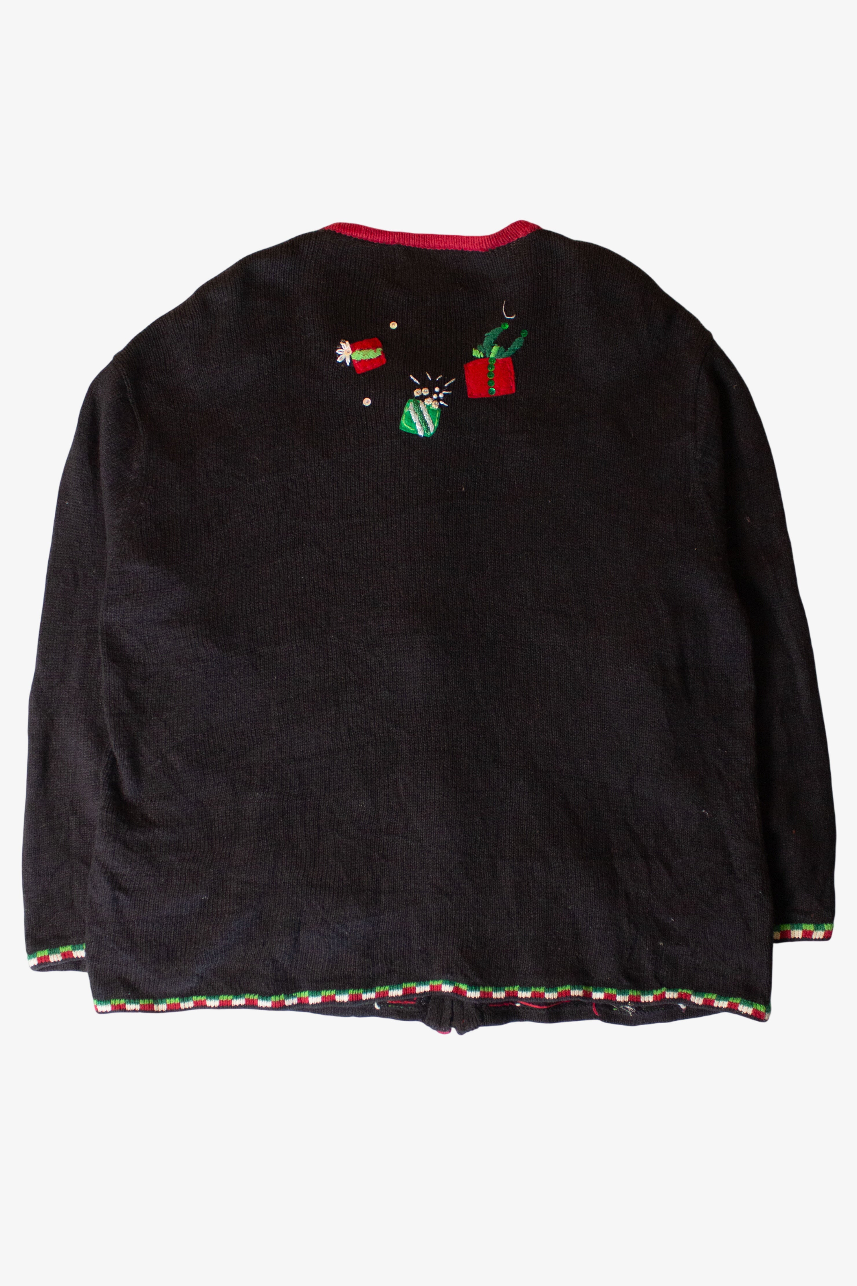 Vintage Santas Ugly Christmas Cardigan (1990s)
