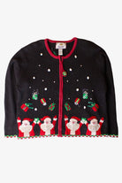 Vintage Santas Presents Ugly Christmas Cardigan (1990s)