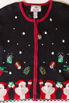 Vintage Santas Presents Ugly Christmas Cardigan (1990s)
