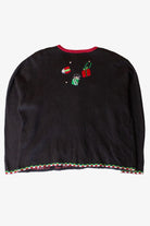 Vintage Santas Presents Ugly Christmas Cardigan (1990s)