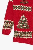 Vintage Red Croft & Barrow Ugly Christmas Cardigan (2000s)