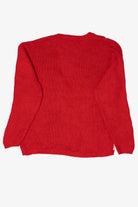 Vintage Red Petite Sophisticate Ugly Christmas Cardigan (2000s)