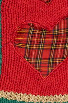 Vintage Red Petite Sophisticate Ugly Christmas Cardigan (2000s)