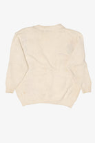 Vintage White Amanda Scott Ugly Christmas Cardigan (1990s)