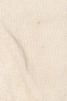 Vintage White Amanda Scott Ugly Christmas Cardigan (1990s)