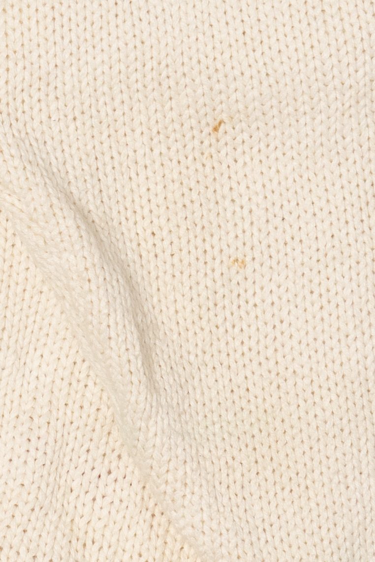 Vintage White Amanda Scott Ugly Christmas Cardigan (1990s)