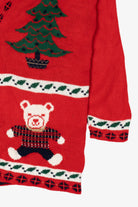 Vintage Red Private Eyes Ugly Christmas Pullover (1990s)