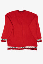 Vintage Red Private Eyes Ugly Christmas Pullover (1990s)