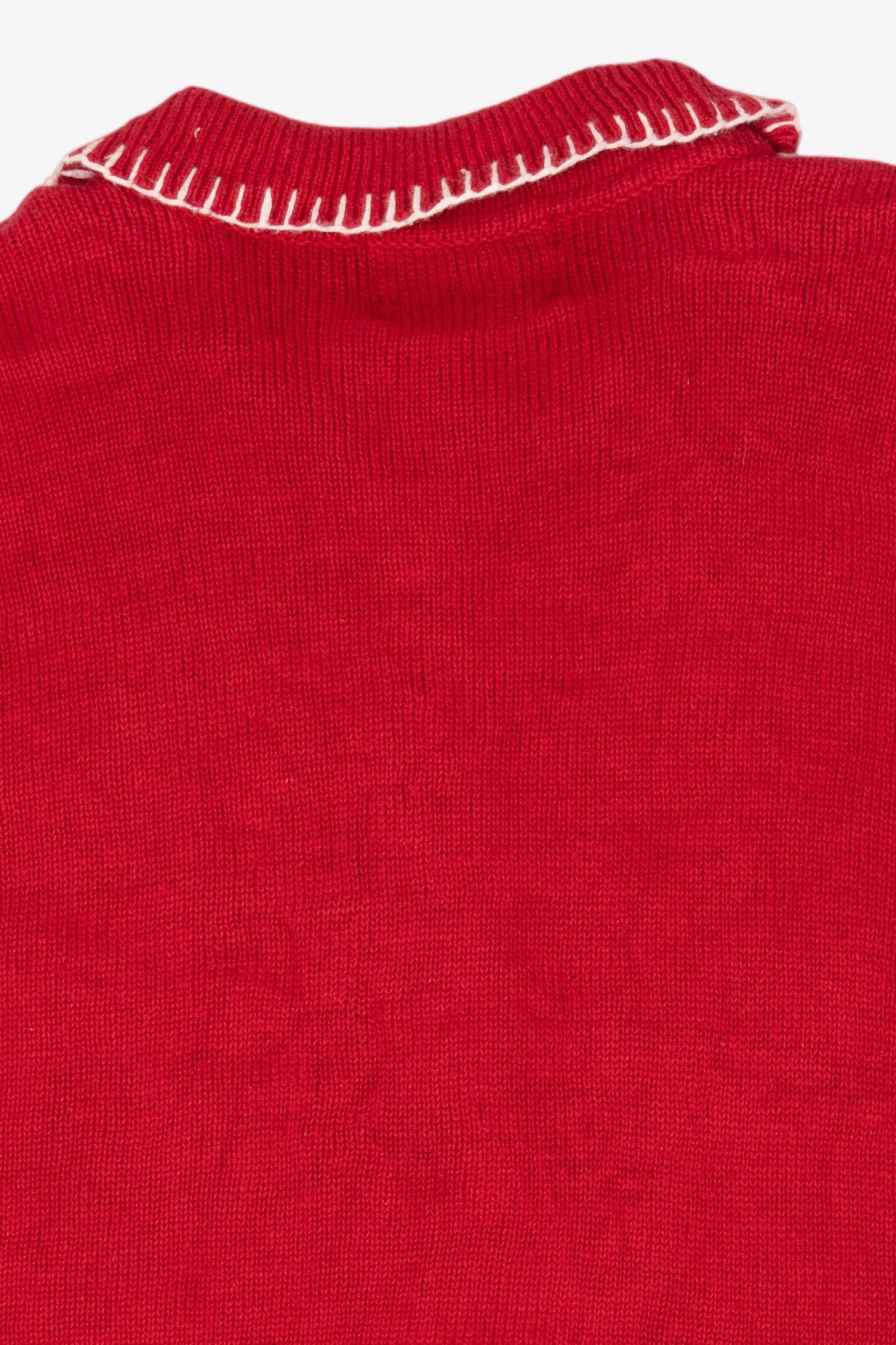 Vintage Red Tiara International Ugly Christmas Cardigan (2000s)
