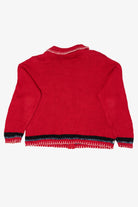 Vintage Red Tiara International Ugly Christmas Cardigan (2000s)