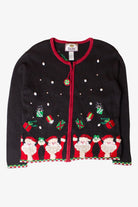 Vintage Santa Gifts Christmas Cardigan (1990s)