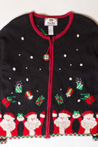 Vintage Santa Gifts Christmas Cardigan (1990s)