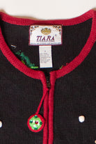 Vintage Santa Gifts Christmas Cardigan (1990s)