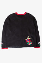 Vintage Santa & Gifts Ugly Christmas Cardigan (1990s)