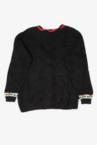 Vintage Black Hasting & Smith Ugly Christmas Cardigan (1990s)