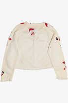 Vintage Michael Simon Santas Ugly Christmas Cardigan (1990s)