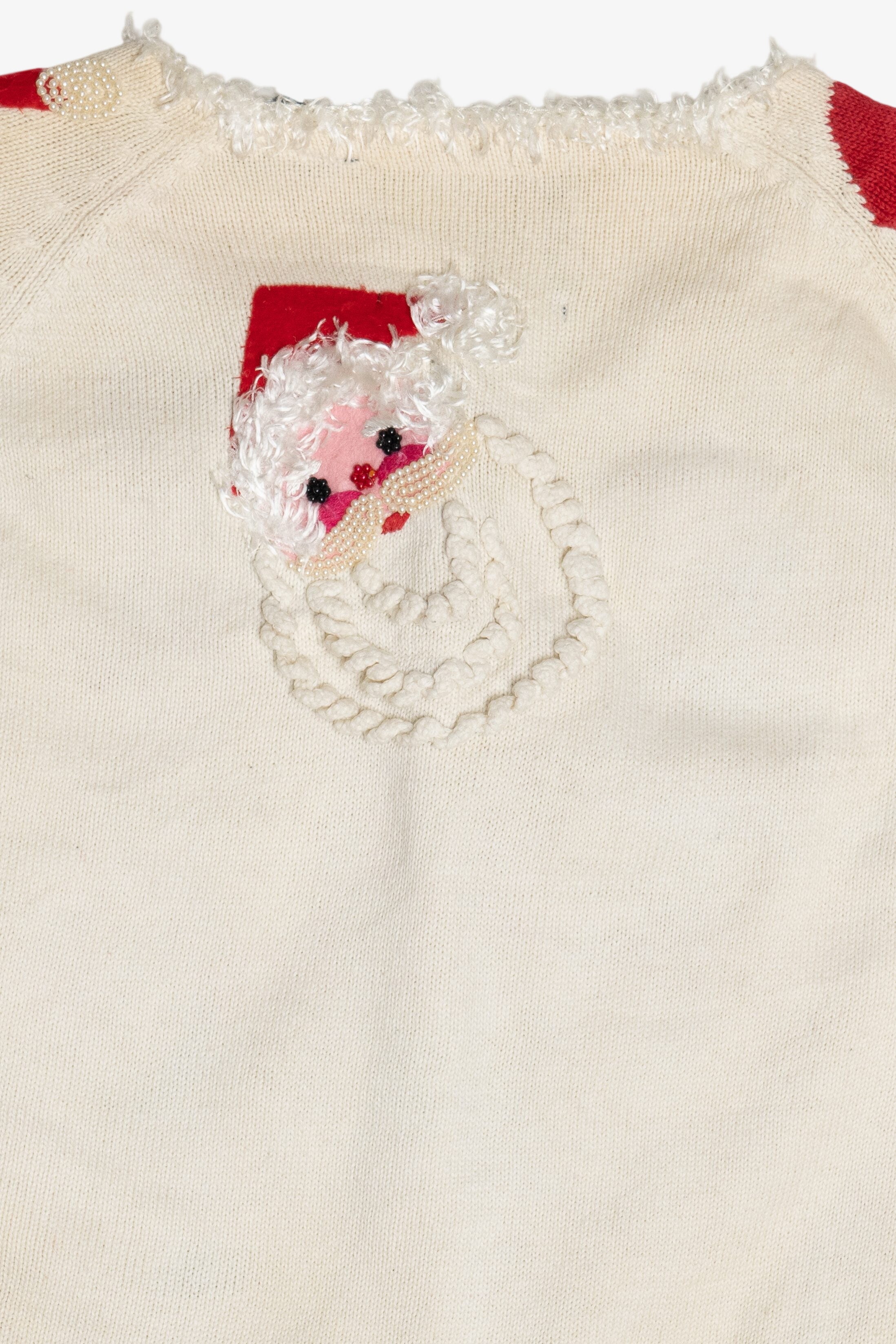 Vintage Michael Simon Santas Ugly Christmas Cardigan (1990s)