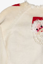 Vintage Michael Simon Santas Ugly Christmas Cardigan (1990s)