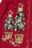 Vintage Tiara International Holiday Bear Ugly Christmas Cardigan (1990s)