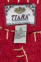 Vintage Tiara International Holiday Bear Ugly Christmas Cardigan (1990s)