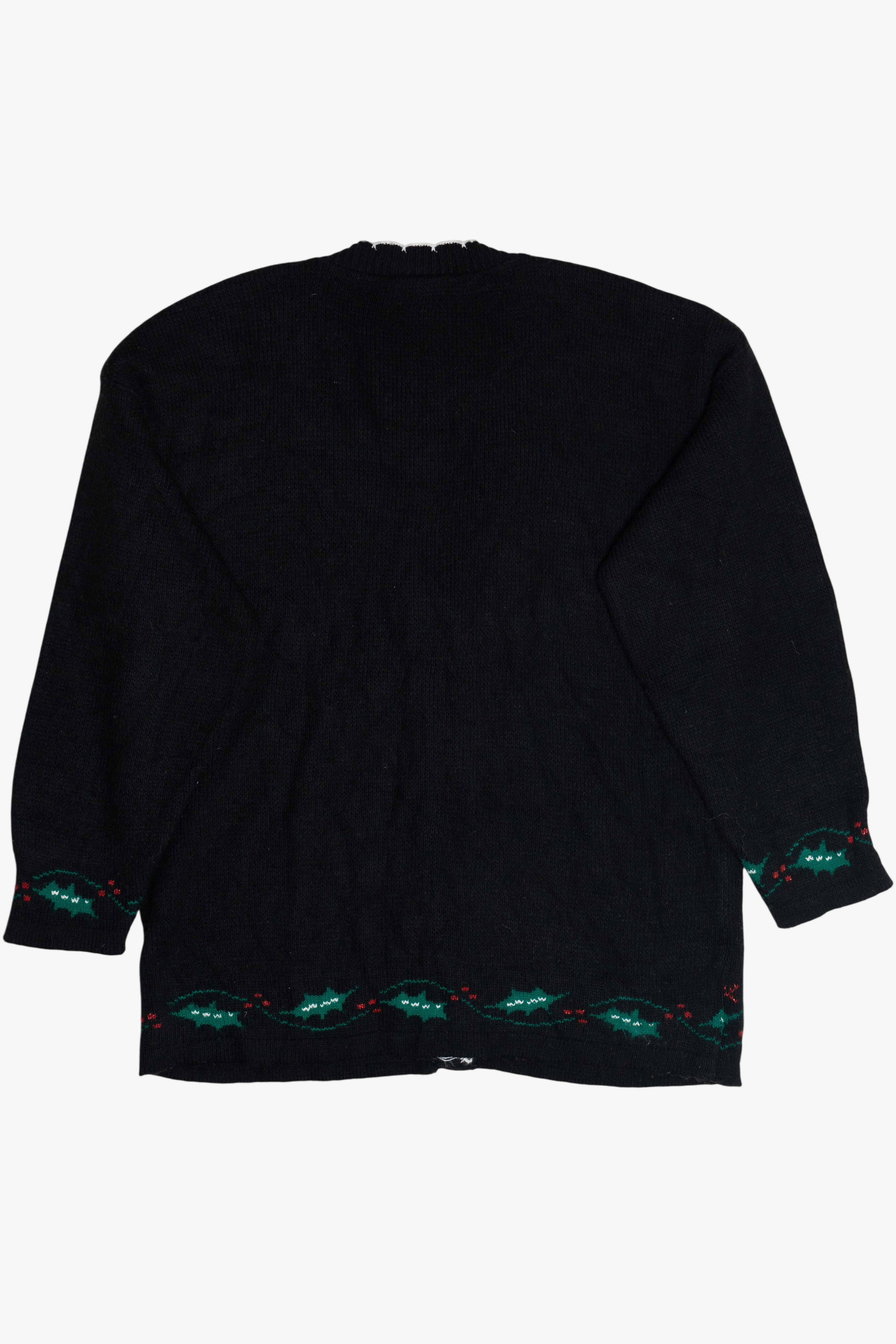 Vintage Bedford Fair Ugly Christmas Cardigan (1980s)