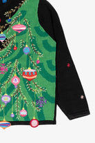 Vintage Karen Scott Ornaments On Tree Ugly Christmas Sweater (2000s)
