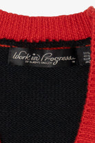 Vintage Black Work in Progress Toys Ugly Christmas Cardigan (1990s)