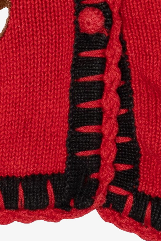 Vintage Red Designers Originals Studio Bears Ugly Christmas Cardigan (1990s)