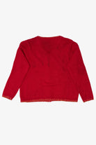 Vintage Red Traditions Santa Ugly Christmas Cardigan (2000s)