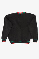 Vintage Black Rosanna Ugly Christmas Cardigan (1980s)