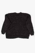 Vintage Black Private Collection Ugly Christmas Cardigan (1990s)