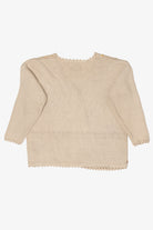 Vintage Ivory Tiara International Ugly Christmas Cardigan (1990s)