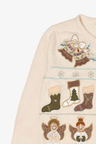 Vintage Bechamel Angels Ugly Christmas Cardigan (1990s)