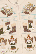 Vintage Bechamel Angels Ugly Christmas Cardigan (1990s)