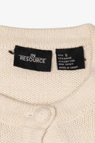 Vintage White In Resource Presents Ugly Christmas Cardigan (1990s)