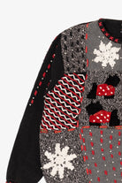 Vintage Gray Designers Originals Studio Dogs Christmas Cardigan (1990s)