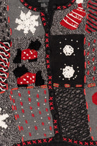 Vintage Gray Designers Originals Studio Dogs Christmas Cardigan (1990s)