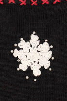Vintage Gray Designers Originals Studio Dogs Christmas Cardigan (1990s)