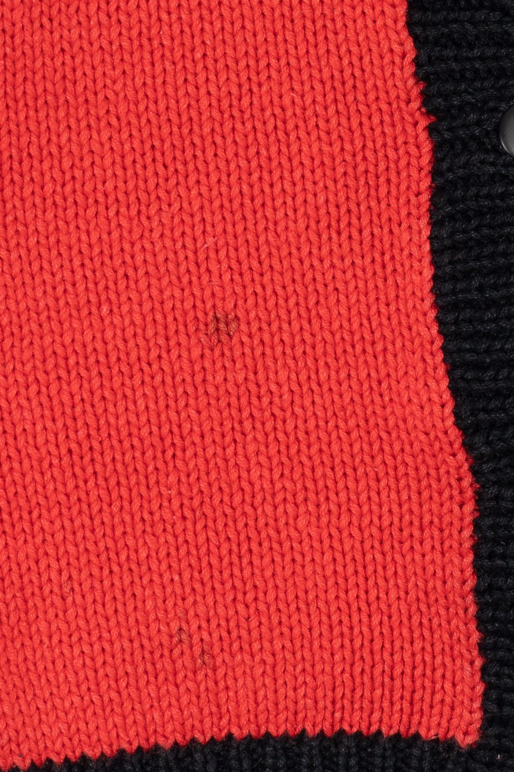 Vintage Red B.T Kids Wreaths Ugly Christmas Cardigan (1990s)