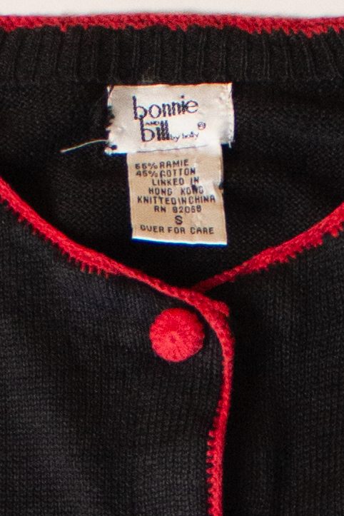 Vintage Bonnie And Bill Nutcrackers Christmas Cardigan (1990s)