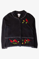Vintage Cardinals Christmas Cardigan (1990s)