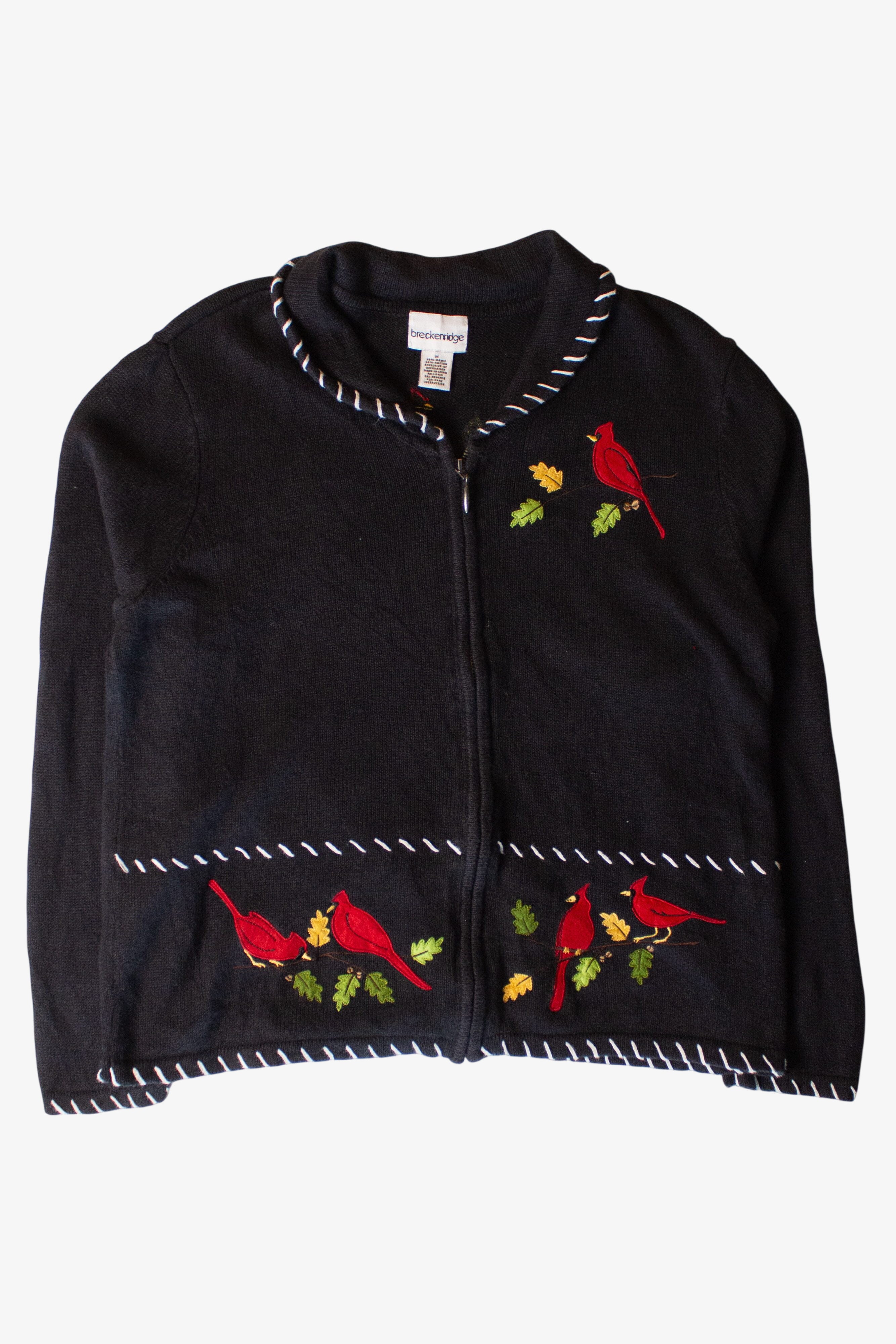 Vintage Cardinals Christmas Cardigan (1990s)
