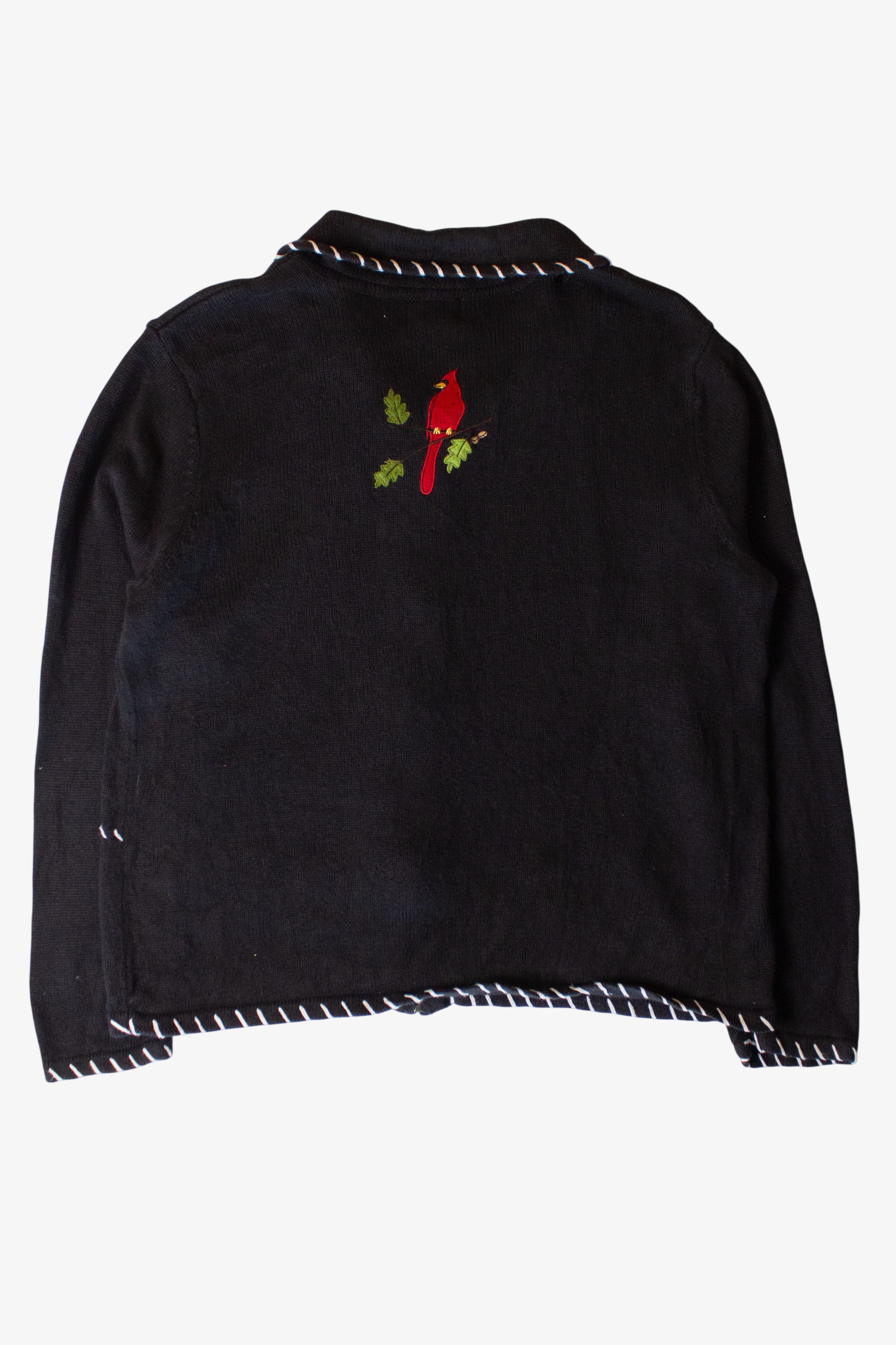 Vintage Cardinals Christmas Cardigan (1990s)