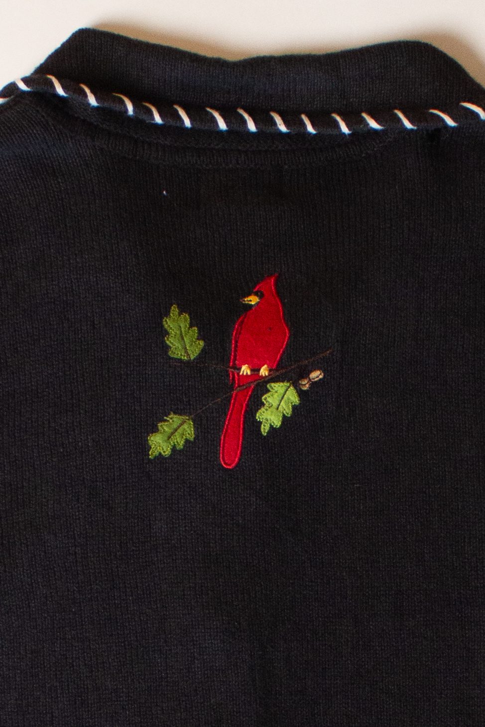 Vintage Cardinals Christmas Cardigan (1990s)
