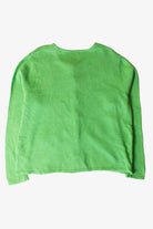 Vintage Green Skating Ugly Christmas Cardigan (1990s)