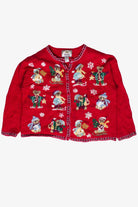Vintage Winter Bears Tiara International Ugly Christmas Sweater