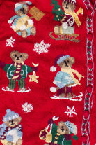 Vintage Winter Bears Tiara International Ugly Christmas Sweater