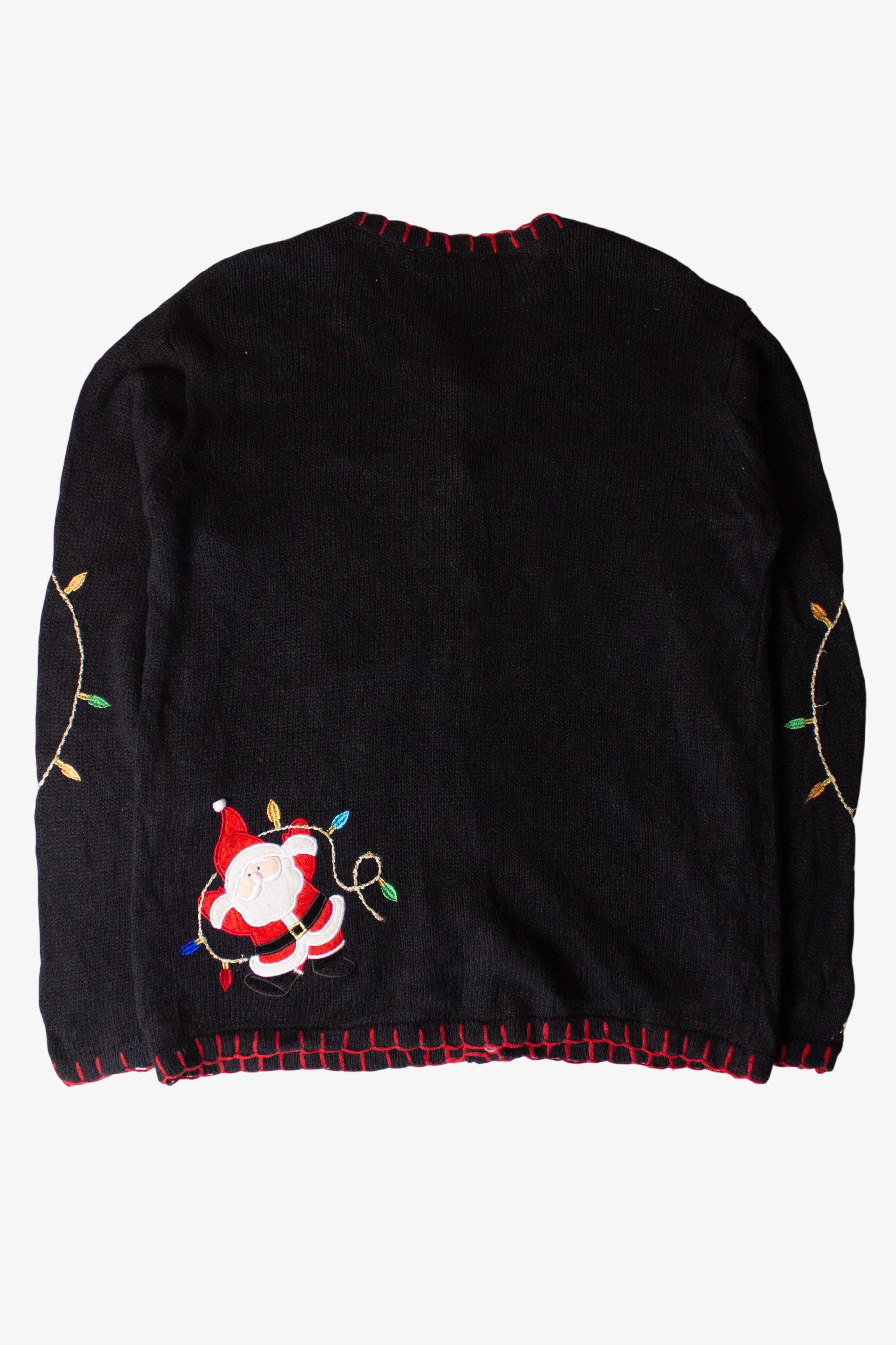 Vintage Holiday Editions Santas Ugly Christmas Cardigan (2000s)