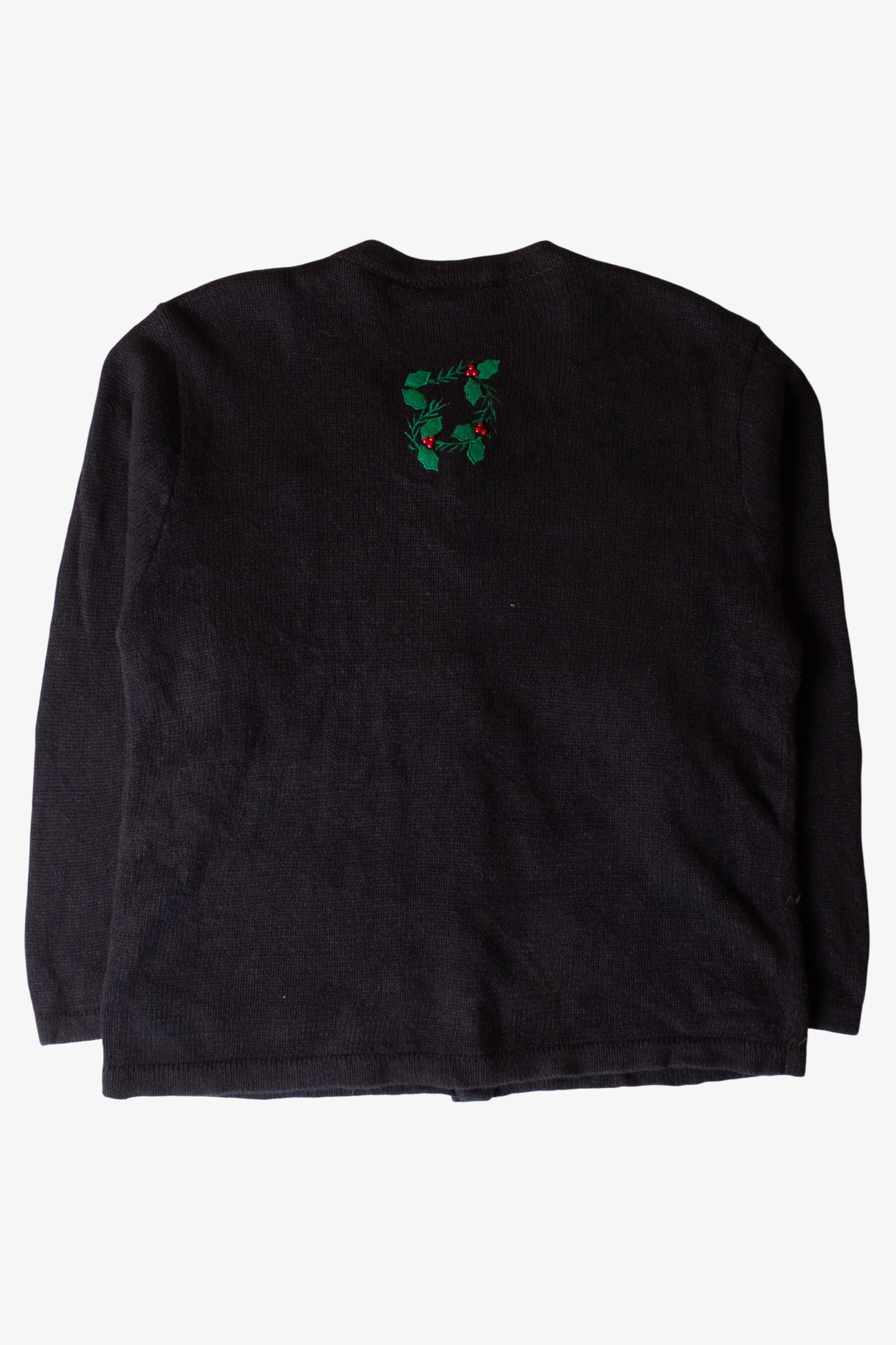 Vintage Bobbie Brooks Nutcrackers Ugly Christmas Cardigan (1990s)