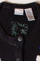 Vintage Bobbie Brooks Nutcrackers Ugly Christmas Cardigan (1990s)